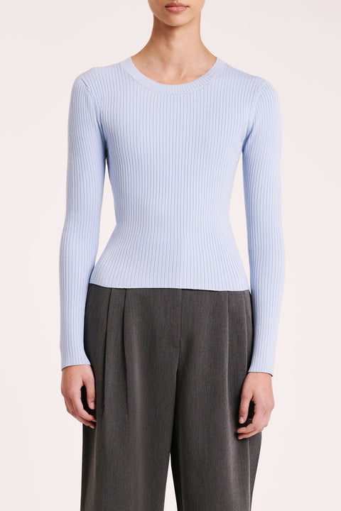 Nude Lucy Nude Classic Knit - Mineral Blue