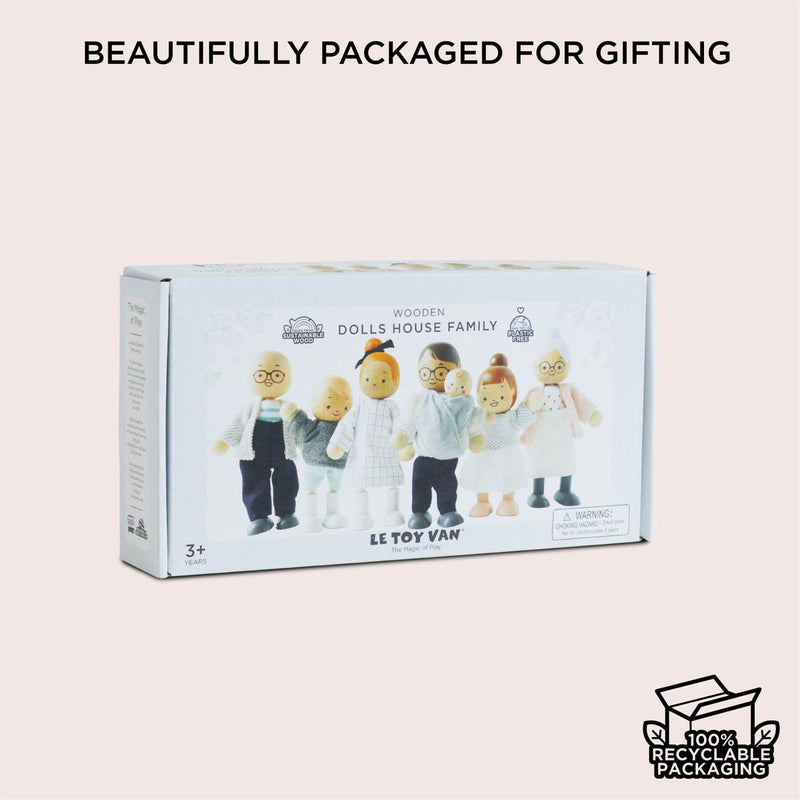 LE TOY VAN DOLLS HOUSE FAMILY