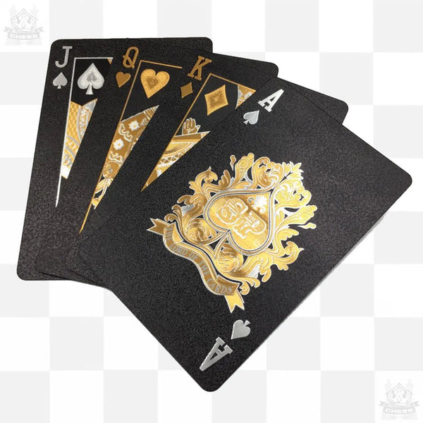 DAL ROSSI LUXURY GOLD & SILVER PLAYING CARDS
