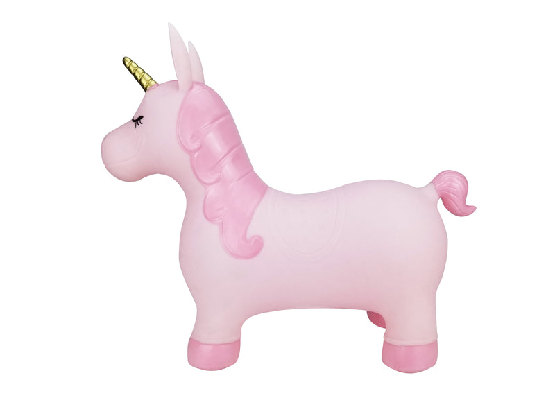 KAPER KIDZ BOUNCY RIDER UNICORN- PINK