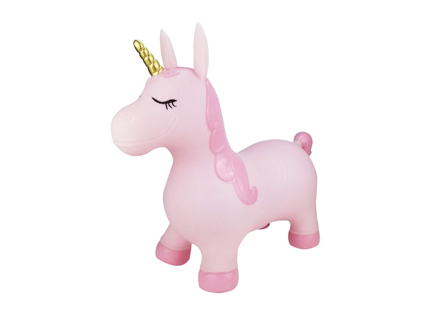 KAPER KIDZ BOUNCY RIDER UNICORN- PINK