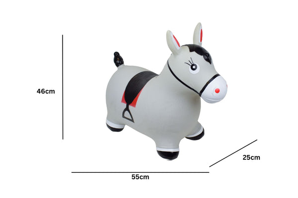 KAPER KIDS BOUNCY RIDER HORSE- GRANITE