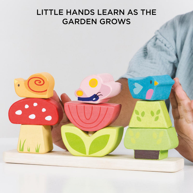 LE TOY VAN STACKING WOODLAND GARDEN