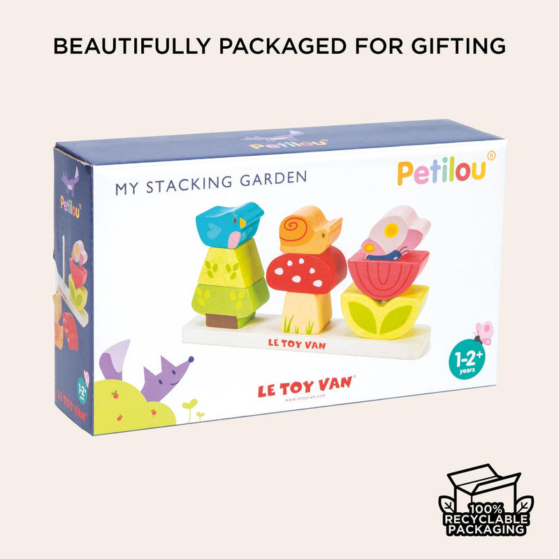 LE TOY VAN STACKING WOODLAND GARDEN