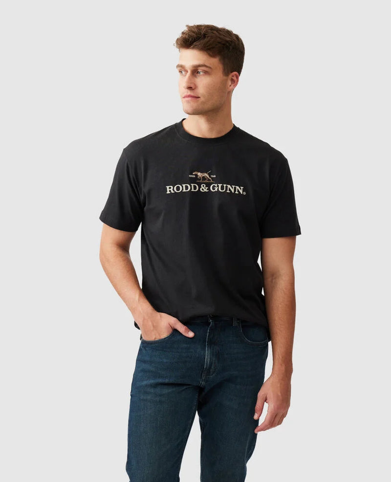 Rodd & Gunn The Peaks Logo Tee - 3 Colours