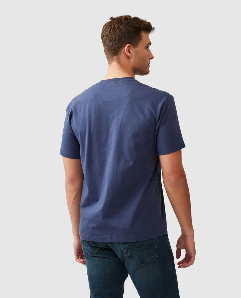 Rodd & Gunn The Peaks Logo Tee - 3 Colours