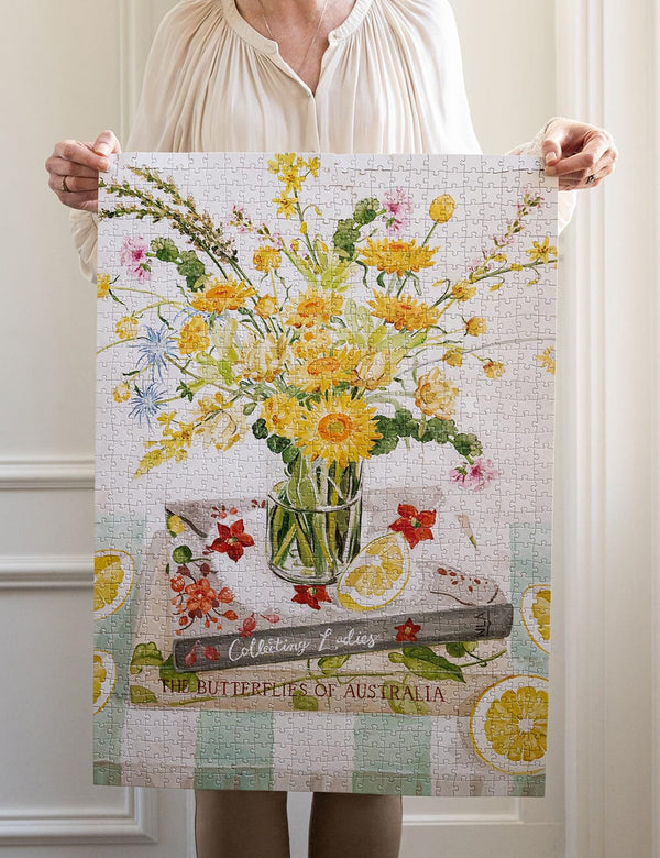 BESPOKE LETTERPRESS - NATIVE WILDFLOWERS 1000PC