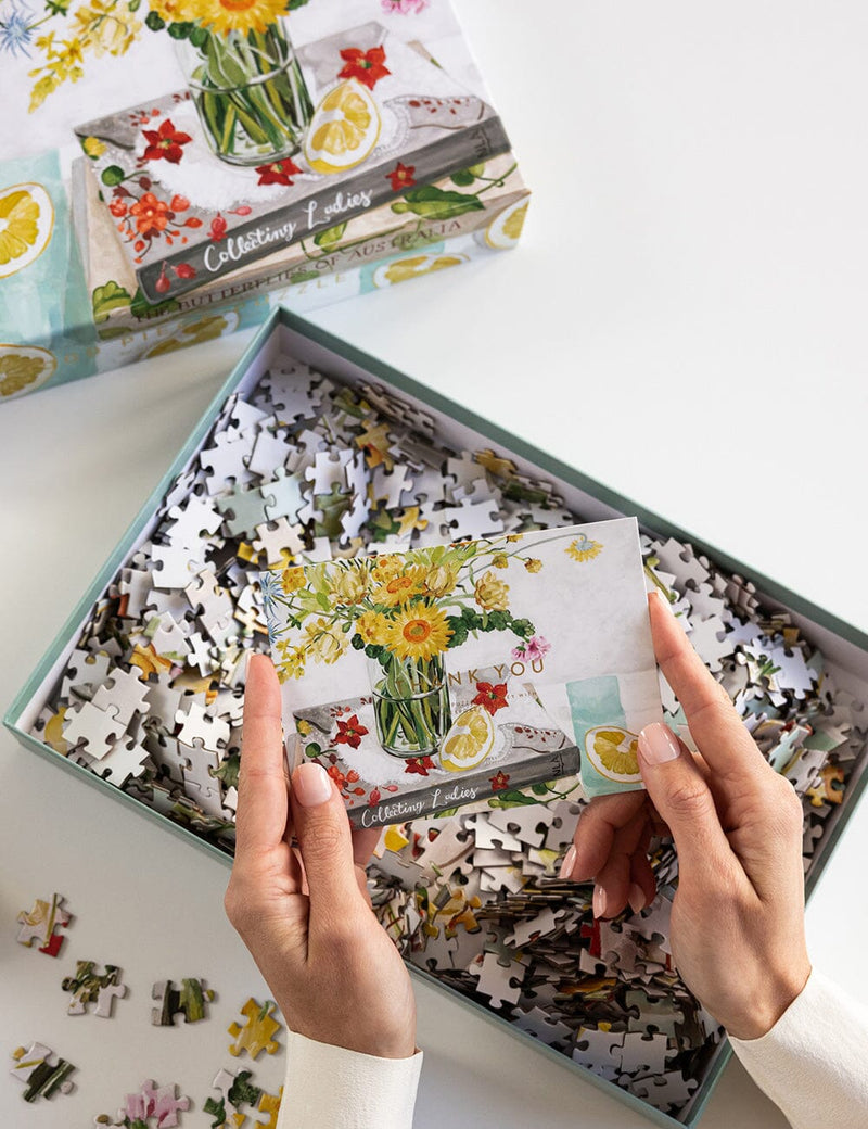 BESPOKE LETTERPRESS - NATIVE WILDFLOWERS 1000PC