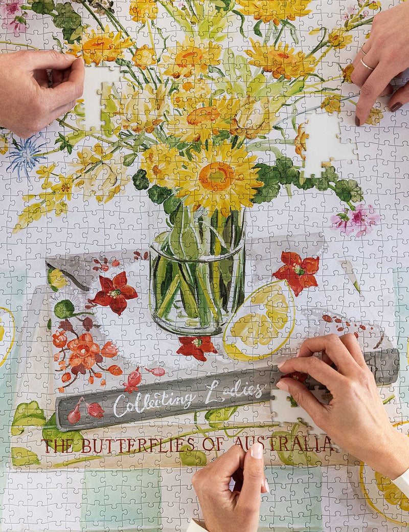 BESPOKE LETTERPRESS - NATIVE WILDFLOWERS 1000PC