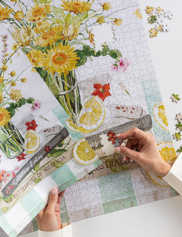 BESPOKE LETTERPRESS - NATIVE WILDFLOWERS 1000PC