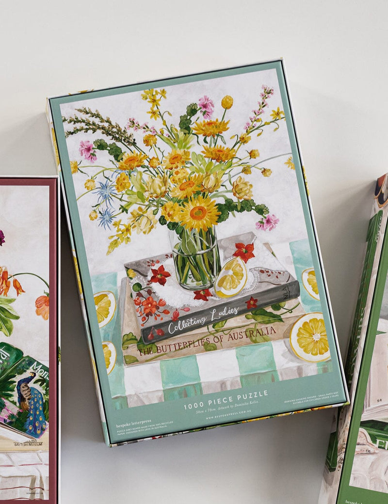 BESPOKE LETTERPRESS - NATIVE WILDFLOWERS 1000PC