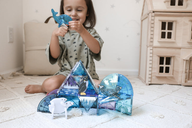 MAGNA-TILES ARCTIC ANIMALS- 25 PIECE SET