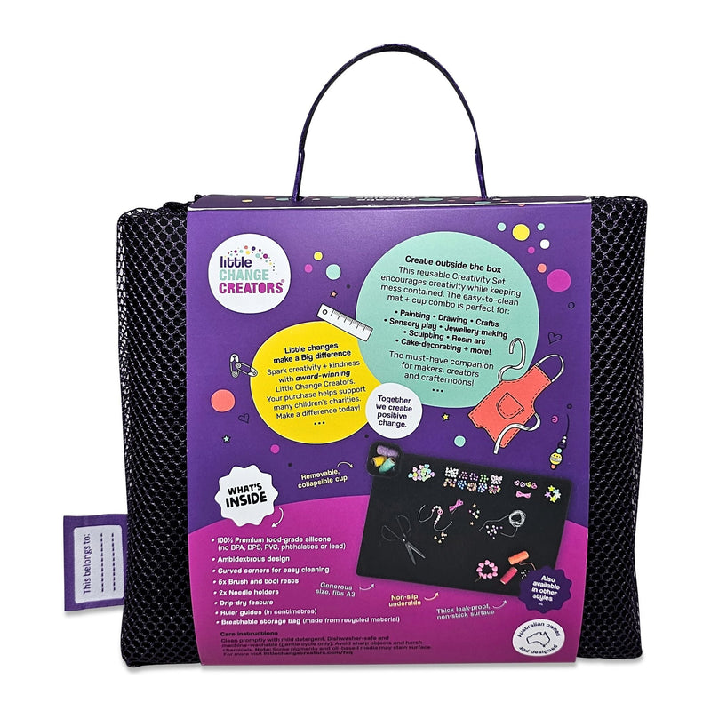 LITTLE CHANGE CREATORS CREATIVITY SET- BLACK