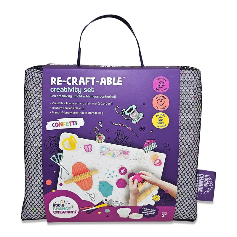 LITTLE CHANGE CREATORS CREATIVITY SET- CONFETTI