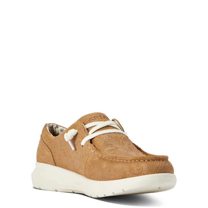 Ariat Women's Hilo - Tan Floral Emboss
