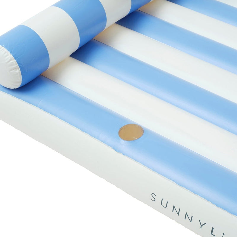 SUNNYLIFE LUXE LILO- BLUE STRIPE