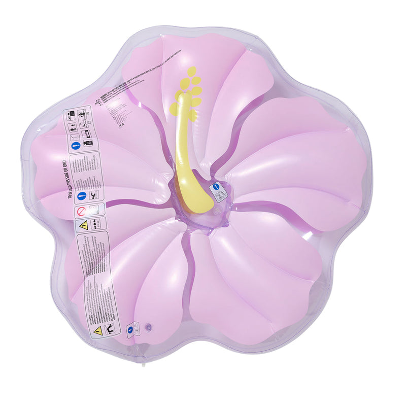 SUNNYLIFE LUXE LIE-ON FLOAT- HIBISCUS