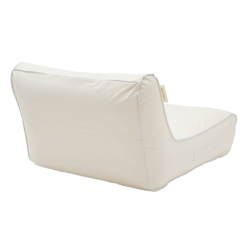 SUUNYLIFE LUXE FLOATING CHAIR- CASA CREAM, SAGE & MARINE STRIPE