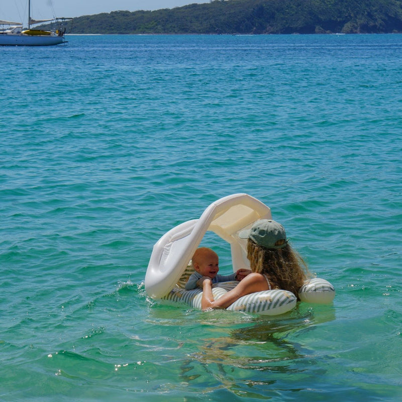 SUNNYLIFE FLOAT TOGETHER BABY SEAT- DEX THE DUCK