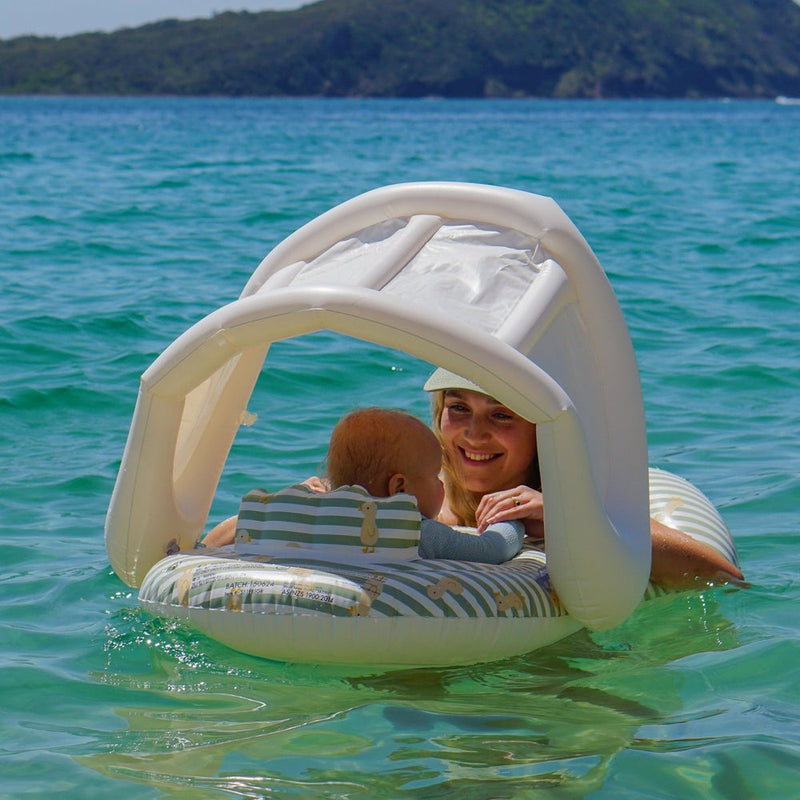 SUNNYLIFE FLOAT TOGETHER BABY SEAT- DEX THE DUCK