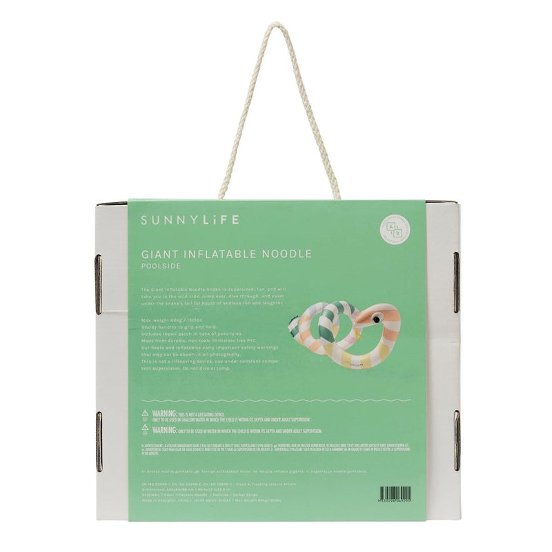 SUNNYLIFE GIANT INFLATABLE NOODLE POOLSIDE