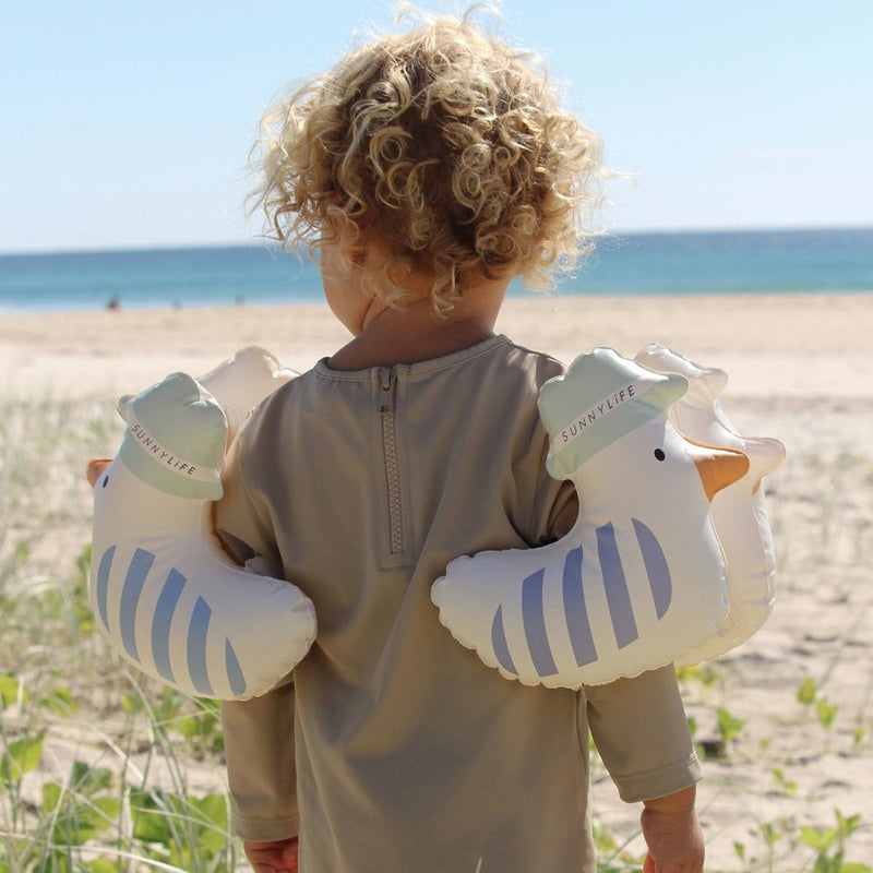 SUNNYLIFE KIDS INFLATABLE ARM BANDS- SAMMY THE SEAGULL