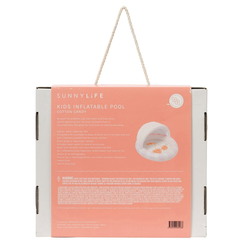 Sunnylife Kids Inflatable Pool - Cotton Candy