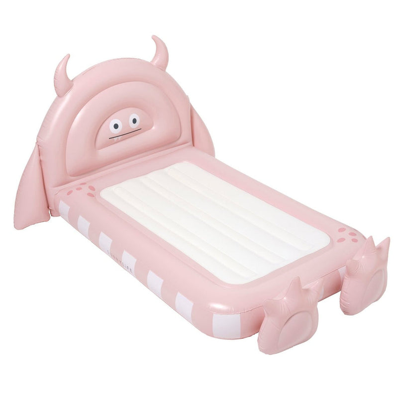 SUNNYLIFE KIDS SLEEP OVER BED MONSTER- SAGE & PINK
