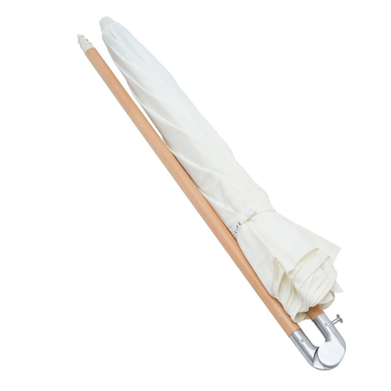 SUNNYLIFE LUXE BEACH UMBRELLA- CREAM