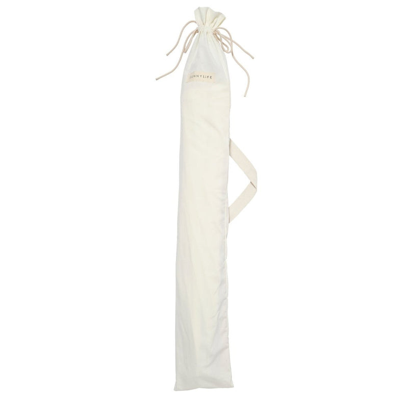SUNNYLIFE LUXE BEACH UMBRELLA- CREAM