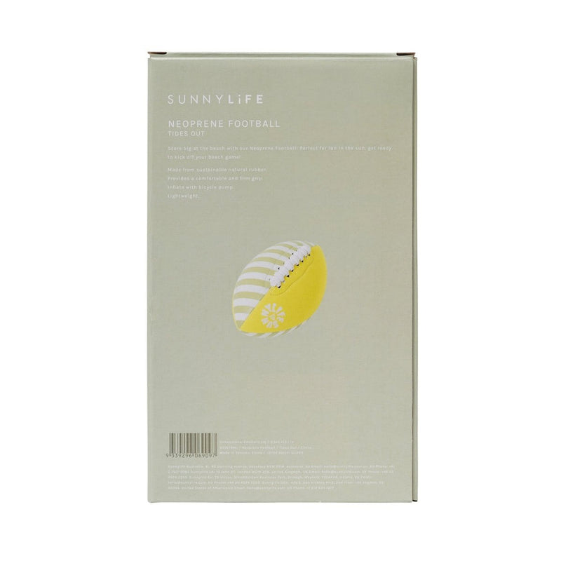 SUNNYLIFE NEOPRENE FOOTBALL TIDES OUT