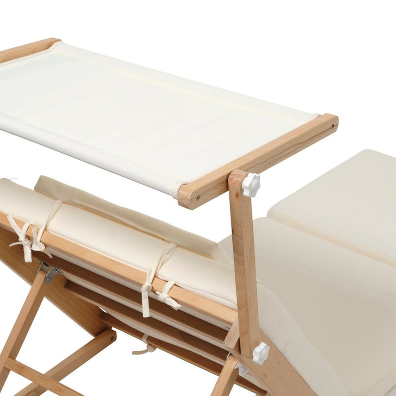 SUNNYLIFE POOL HOUSE DAYBED- CASA CREAM & SAGE STRIPE