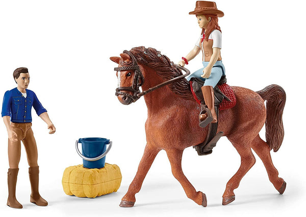 SCHLEICH HORSE CLUB ADVENTURES WITH CAR AND TRAILER
