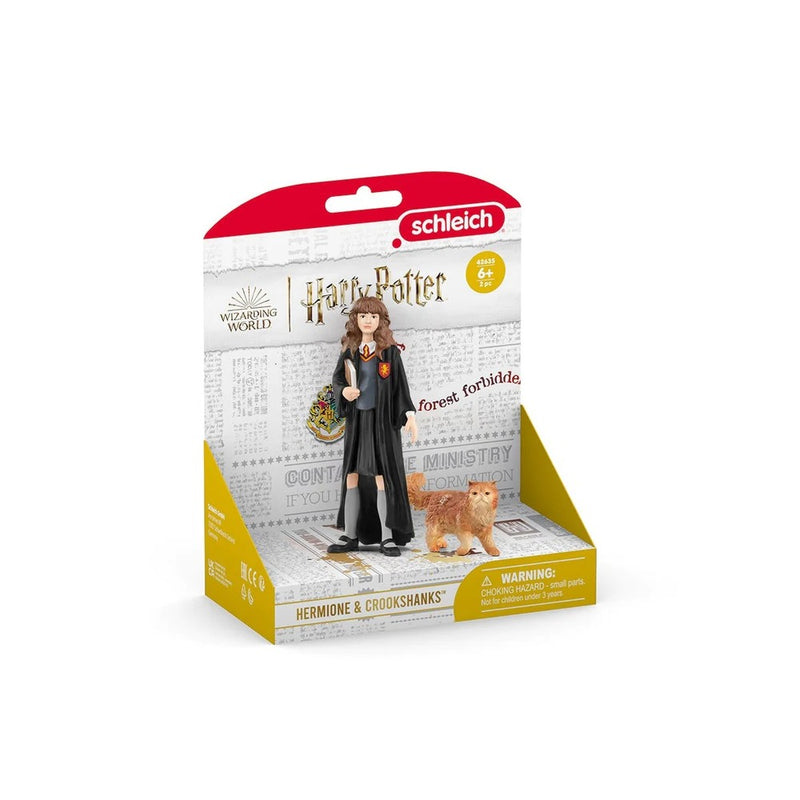 SCHLEICH HARRY POTTER HERIMONE & CROOKSHANK