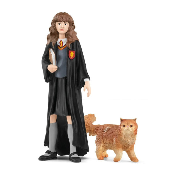SCHLEICH HARRY POTTER HERIMONE & CROOKSHANK