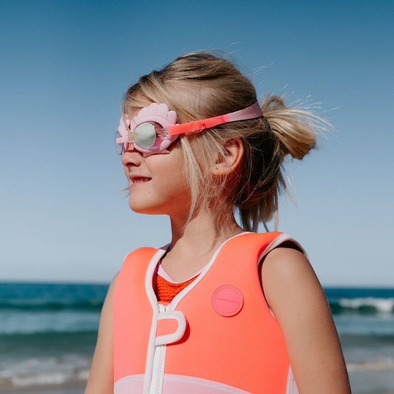 SUNNYLIFE KIDS SWIM GOGGLES- COTTON CANDY