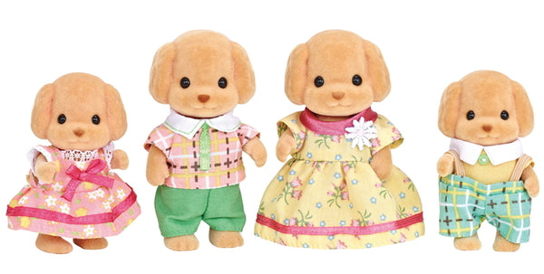 SYLVANIAN FAMILIES TOY POODLE FAMILY