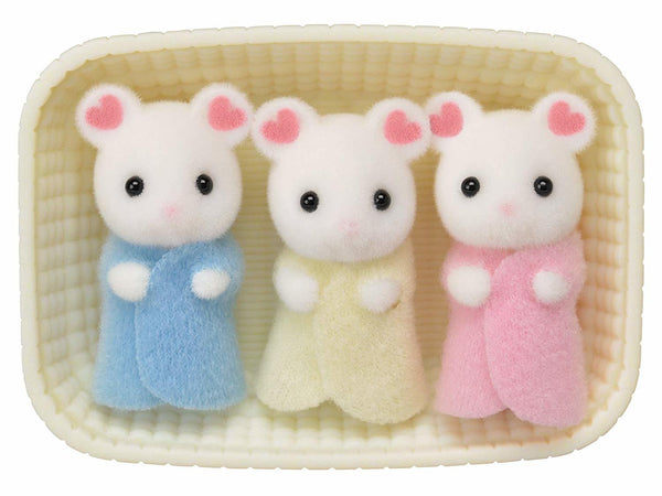 SLYVANIAN FAMILIES - MARSHMALLOW MOUSE TRIPLETS