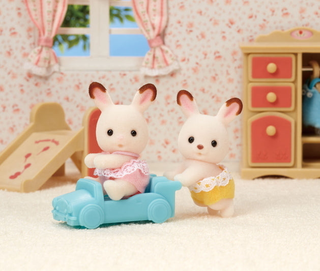SYLVANIAN FAMILIES - CHOCOLATE RABBIT TWINS