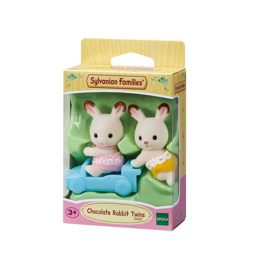 SYLVANIAN FAMILIES - CHOCOLATE RABBIT TWINS