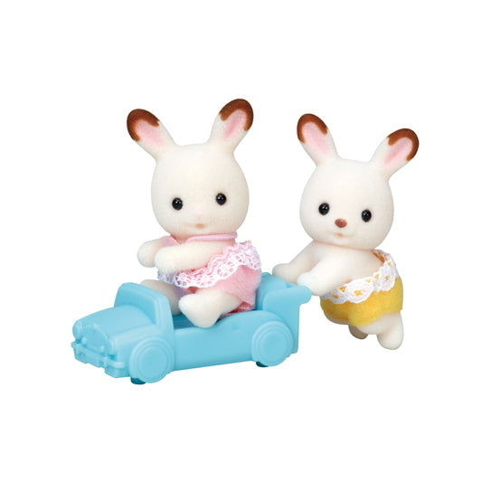 SYLVANIAN FAMILIES - CHOCOLATE RABBIT TWINS