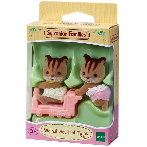 SYLVANIAN FAMILIES WALNUT SQUIRRELL TWINS