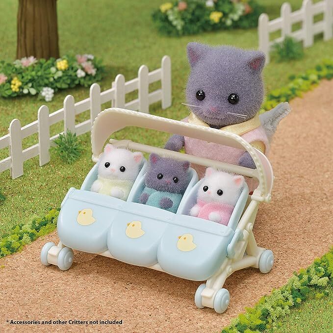 SYLVANIAN FAMILIES PERSIAN CAT TRIPLETS