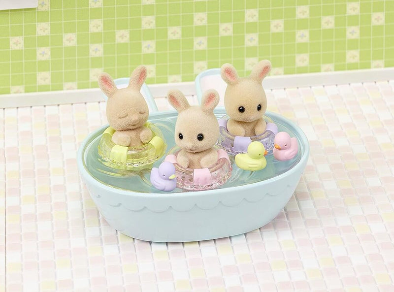SYLVANIAN FAMILES TRIPLETS BABY BATHTIME