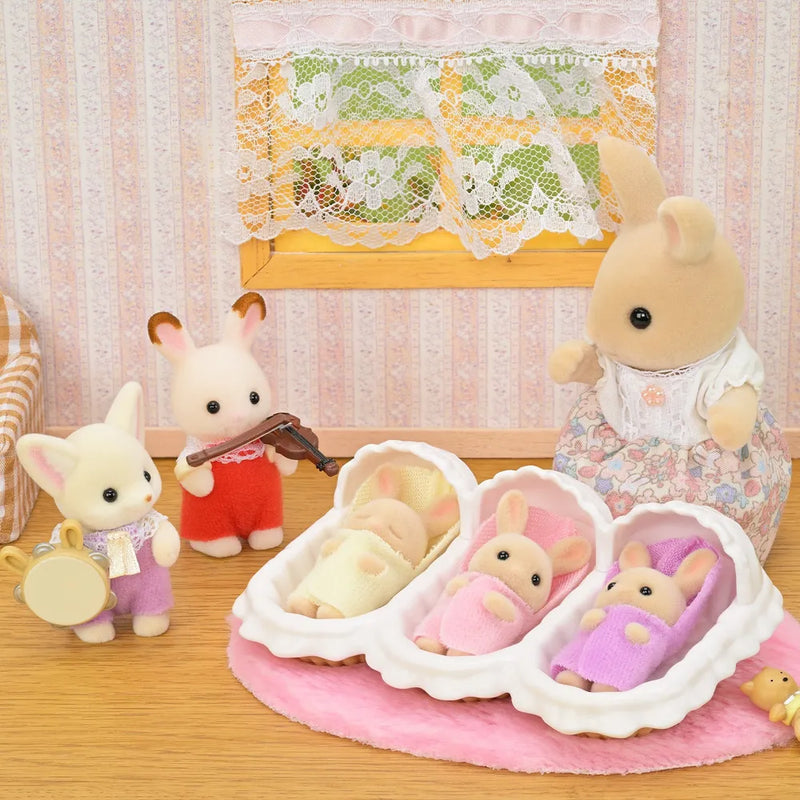SYLVANIAN FAMILES TRIPLETS BABY BATHTIME