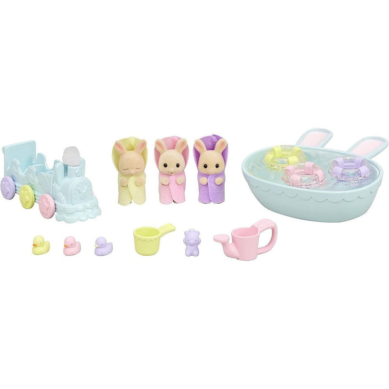 SYLVANIAN FAMILES TRIPLETS BABY BATHTIME