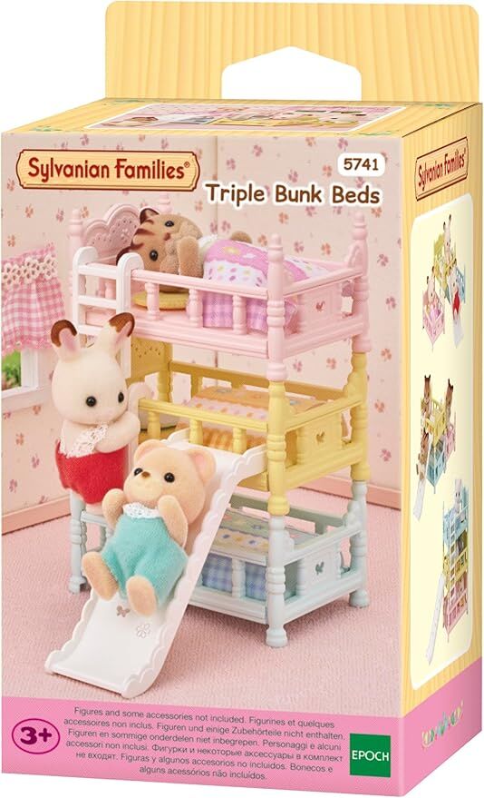 SYLVANIAN FAMILIES TRIPLET BUNK BEDS
