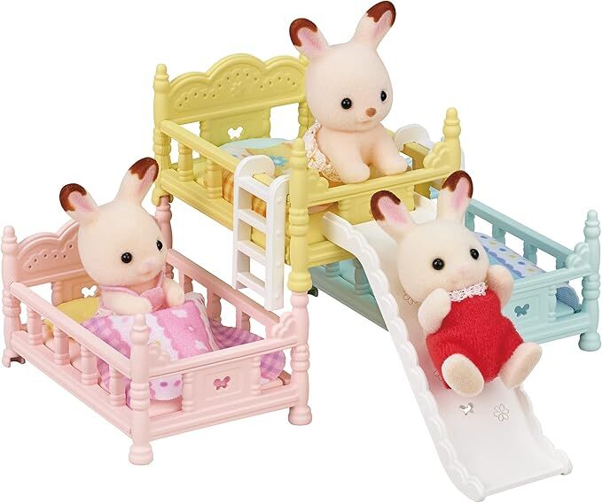 SYLVANIAN FAMILIES TRIPLET BUNK BEDS