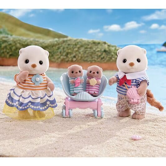 SYLVANIAN FAMILIES SEA OTTER FAMILY