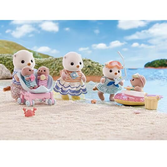 SYLVANIAN FAMILIES SEA OTTER FAMILY